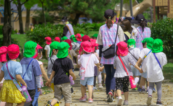 保育園児の遠足